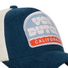 Casquette trucker velours avec filet souple Von Dutch Navy Corduroy