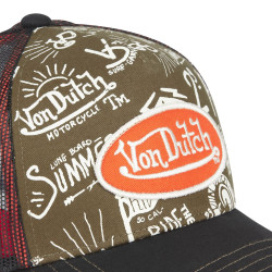 Casquette trucker fermeture snapback Von Dutch
