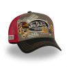 Casquette trucker avec filet adulte print devant Patches Casquette trucker avec filet adulte print devant Patches