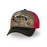 Casquette trucker avec filet adulte print devant Patches Casquette trucker avec filet adulte print devant Patches