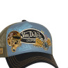 Casquette trucker avec filet adulte print devant Patches