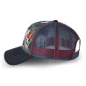 Casquettes homme trucker avec filet et patchs Von Dutch Casquettes homme trucker avec filet et patchs Von Dutch