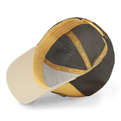 Casquette trucker avec filet et broderie Poly