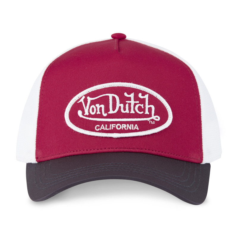 Casquette trucker avec filet et broderie Poly