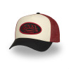 Casquette trucker avec filet adulte patch Poly Casquette trucker avec filet adulte patch Poly