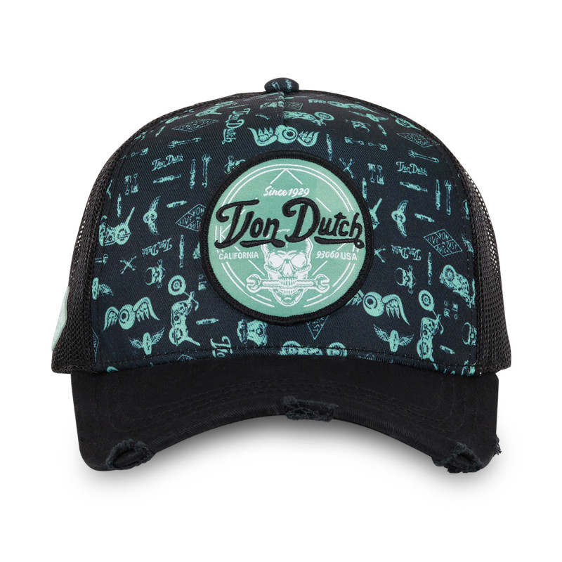 Casquette trucker avec filet Print Full Meca