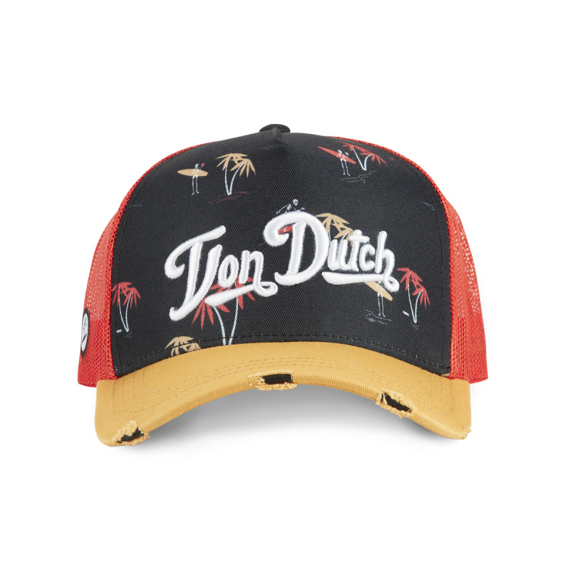Casquette trucker avec filet Print Skull Casquette trucker avec filet Print Skull