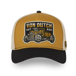 Casquette trucker avec filet adulte et patch Semi-Curved