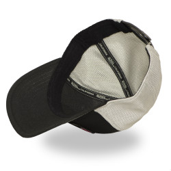 Casquette trucker avec filet adulte et patch Semi-Curved