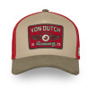 Casquette trucker avec filet adulte visière velours patch Semi-Curved Casquette trucker avec filet adulte visière velours patch Semi-Curved
