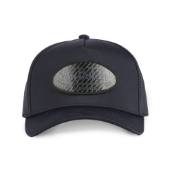 Casquette trucker avec filet mesh et print rubber Sport