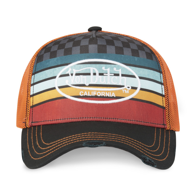 Casquette trucker avec filet avec print en sublimation Subli Racing
