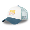 Casquette trucker avec filet en sergé de coton et broderie Surf Sun Casquette trucker avec filet en sergé de coton et broderie Surf Sun