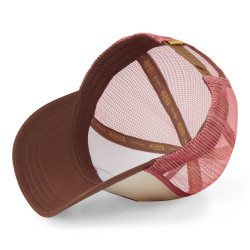 Casquette trucker avec filet en sergé de coton et broderie Surf Para