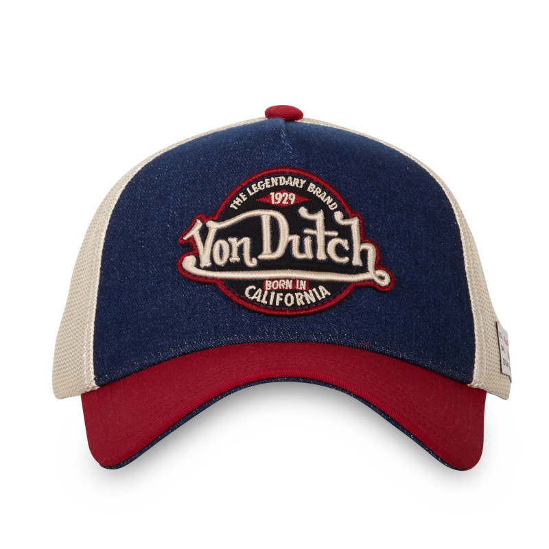 Casquette homme trucker avec filet souple Von Dutch Vintage