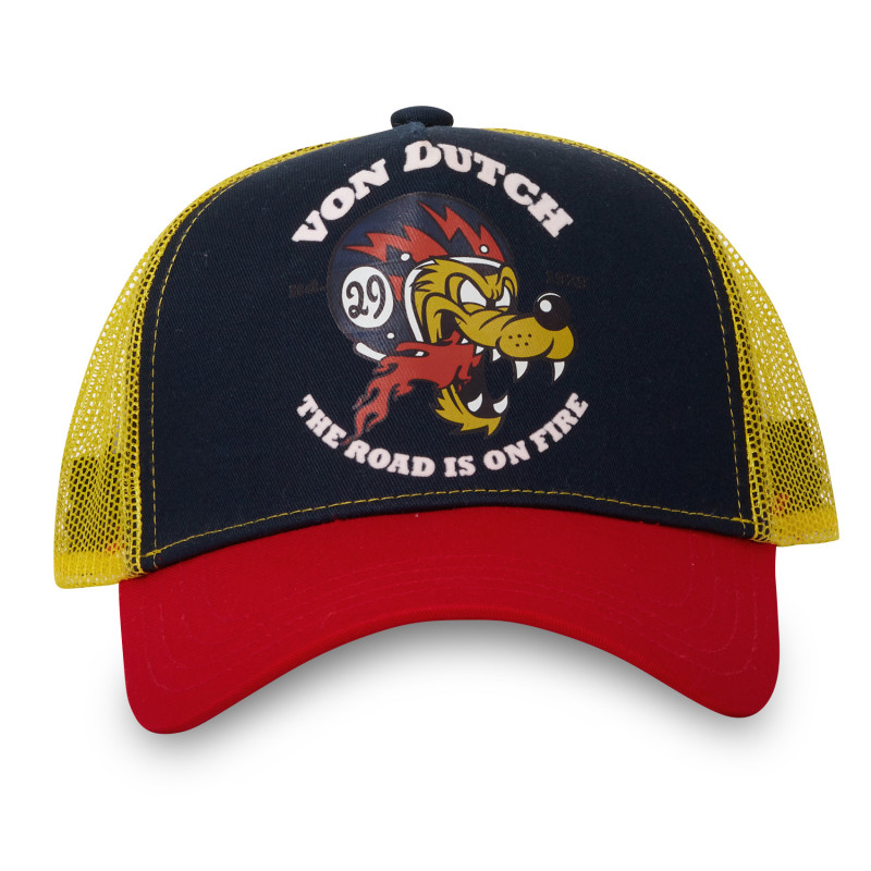 Casquette trucker fermeture snapback Von Dutch