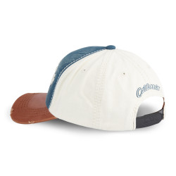 Casquette trucker avec effet usé avec broderie Xavier