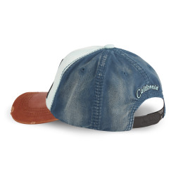 Casquette trucker avec effet usé avec broderie Xavier