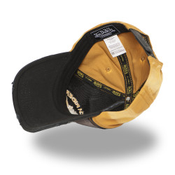 Casquette trucker avec filet adulte effet usé et broderie Xavier