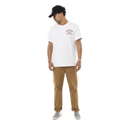 T-shirt homme relax fit en jersey print poitrine&dos Repar