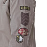 Veste homme militaires avec badges Airbone Veste homme militaires avec badges Airbone