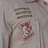 Veste homme militaires avec badges Airbone Veste homme militaires avec badges Airbone
