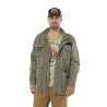 Veste militaire homme en coton avec patch Field Veste militaire homme en coton avec patch Field