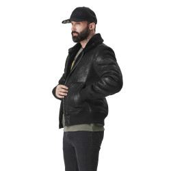 Blouson homme avec doublure en fourrure Furry