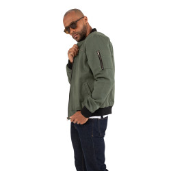 Bombers homme en coton Math