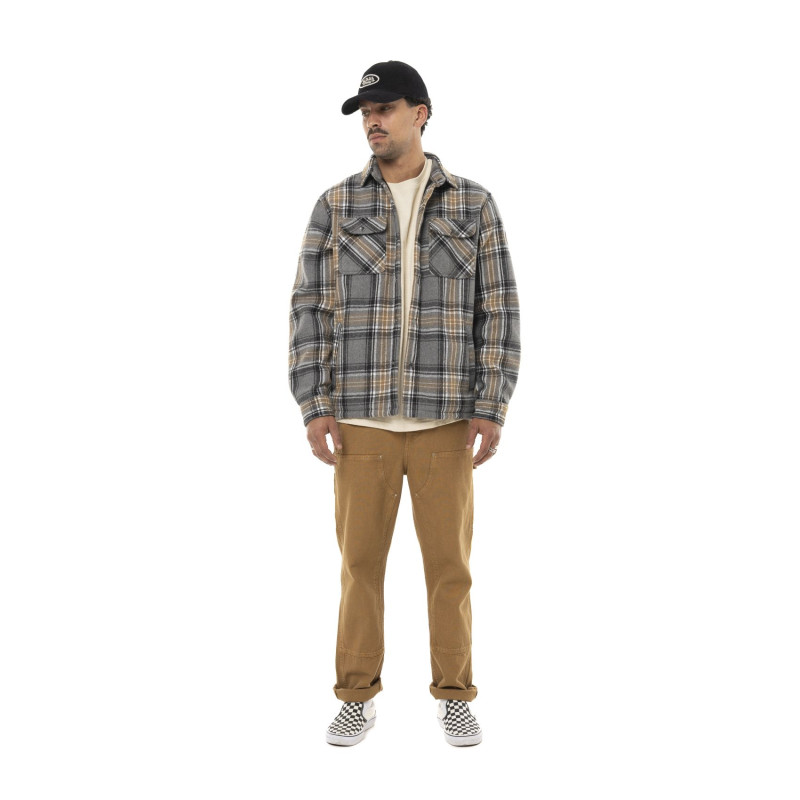 Surchemise homme en flanelle à carreaux Pepper Surchemise homme en flanelle à carreaux Pepper