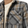 Surchemise homme en flanelle à carreaux Pepper Surchemise homme en flanelle à carreaux Pepper