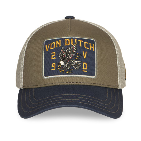 Casquette baseball avec filet adulte en twill et patch Wild