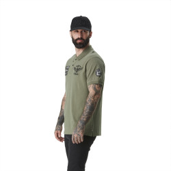 Polo homme avec logo et badges en coton Club