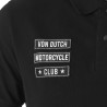 Polo homme avec logo et badges en coton Club Polo homme avec logo et badges en coton Club