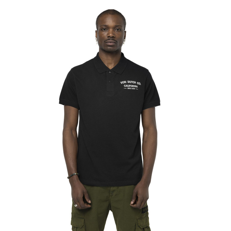 Polo homme manches courtes avec broderie Company