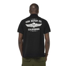 Polo homme manches courtes avec broderie Company