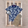 Polo homme pique fleurs Flower en coton Polo homme pique fleurs Flower en coton