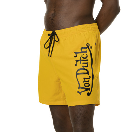 Short de bain homme avec logo imprimé Mick