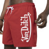 Short de bain homme avec logo et cordon contrasté Mick
