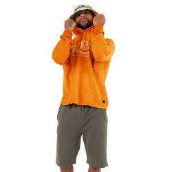 Sweat à capuche effet use Ryan en coton