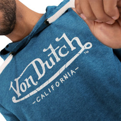 Sweat à capuche effet use Ryan en coton