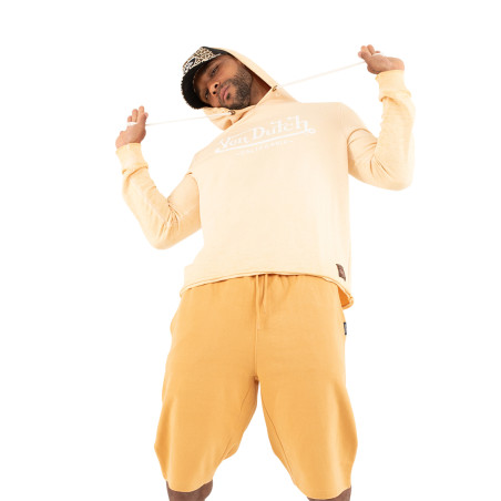 Sweat à capuche effet use Ryan en coton