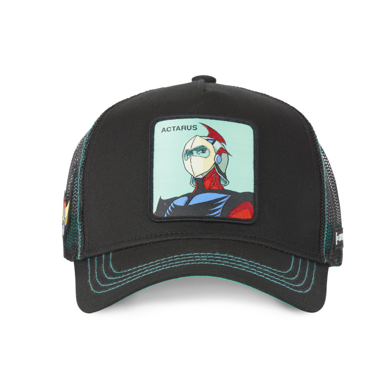 Casquette trucker avec filet Goldorak Actarus Casquette trucker avec filet Goldorak Actarus