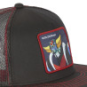 Casquette snapback  visière plate avec filet Goldorak
