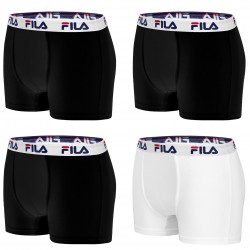 Lot N2 De 4 Boxers Coton Homme Fila Multicolore