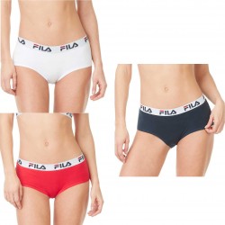 Lot N1 De 3 Boxers Femme Fila Multicolore