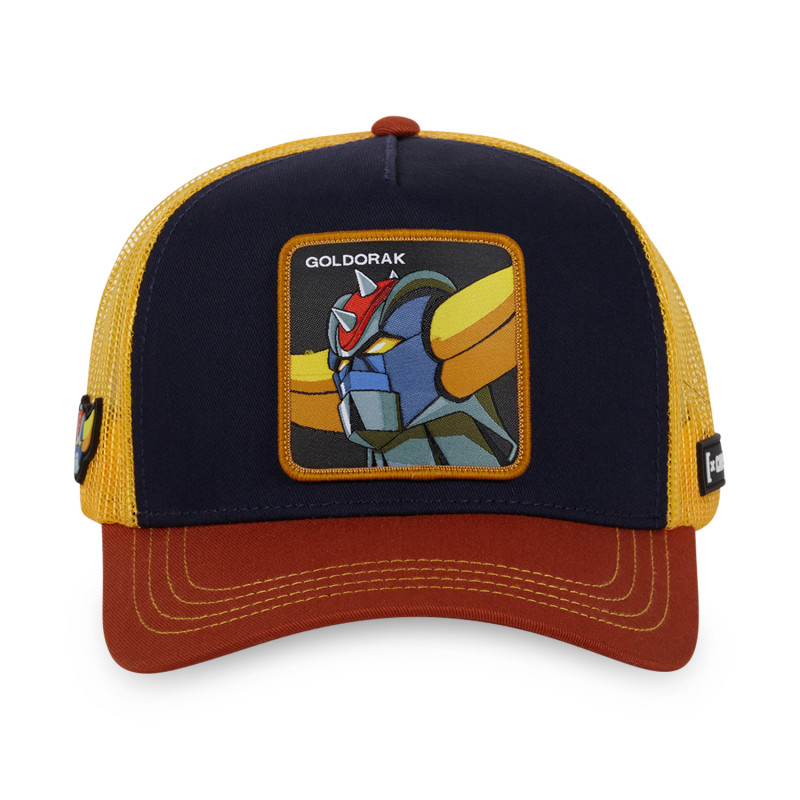 Casquette trucker avec filet effet delavé Goldorak Robot