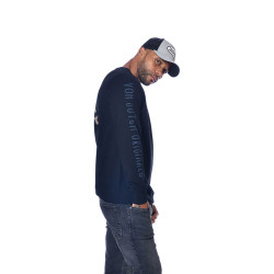 Sweat col rond homme et print Flame