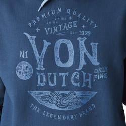 Sweat à capuche homme avec print devant Prest