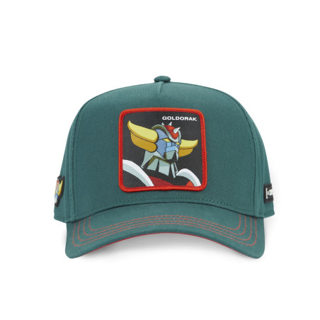 Casquette trucker avec filet en sergé de coton Goldorak Ufo